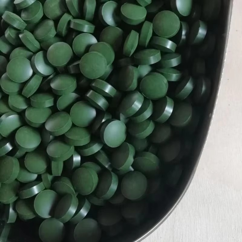 Aquarium Fish Holiday Food - 100-3000pc High Purity Spirulina Tablets Spiral