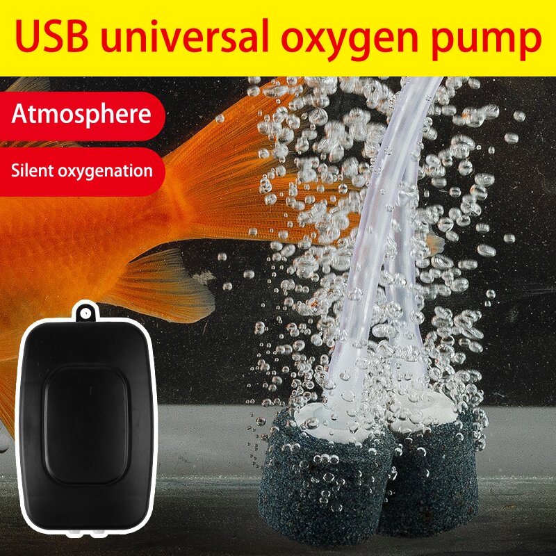 Aquarium Fish Fishing - Mini Aquarium Air Pump Kit Oxygen