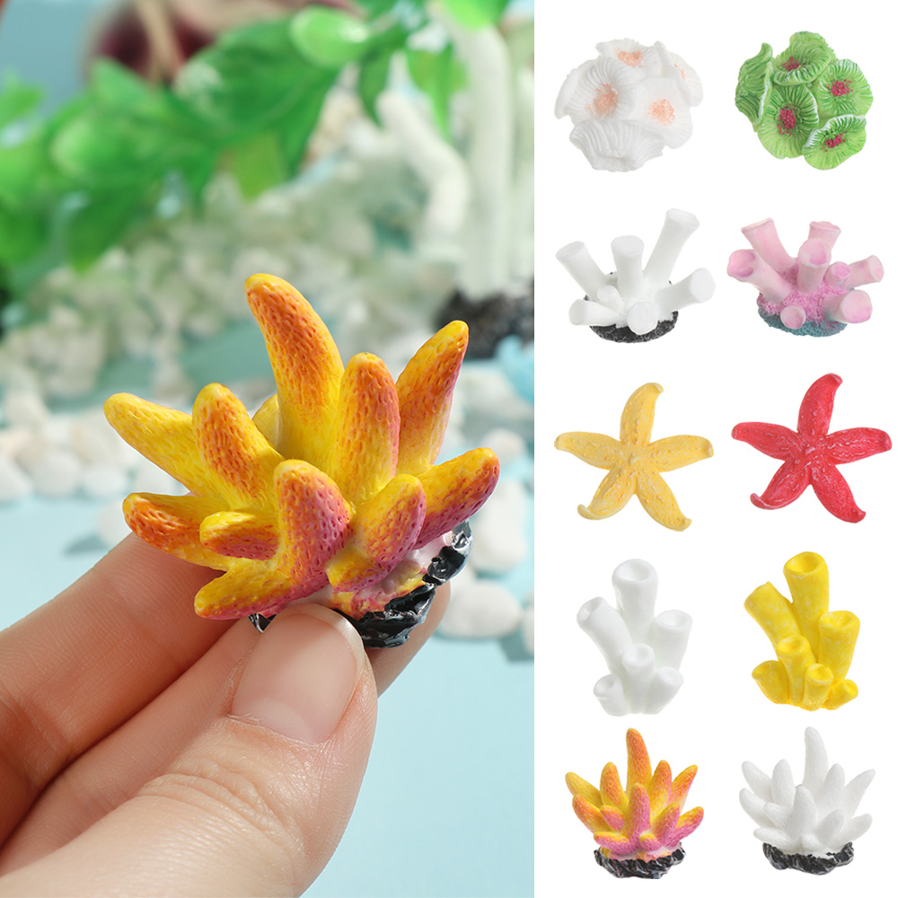 Aquarium Fish Fishing - Artificial Coral Fish Tank Ornaments Simulation