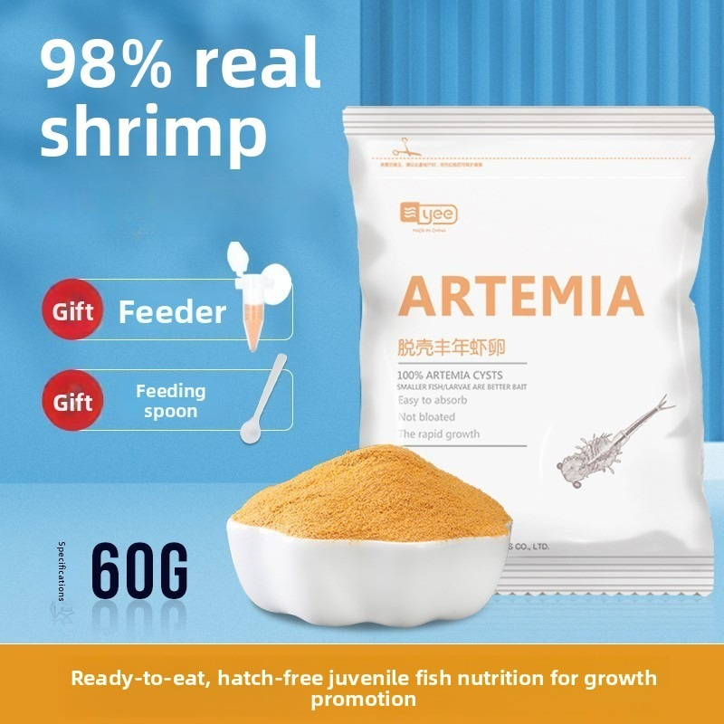 Aquarium Fish Holiday Food - Yee Nutritious Brine Shrimp Artemia for