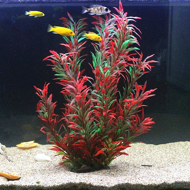 Aquarium Fish Fishing - 50CM Artificial Fish Tank Rare Plants