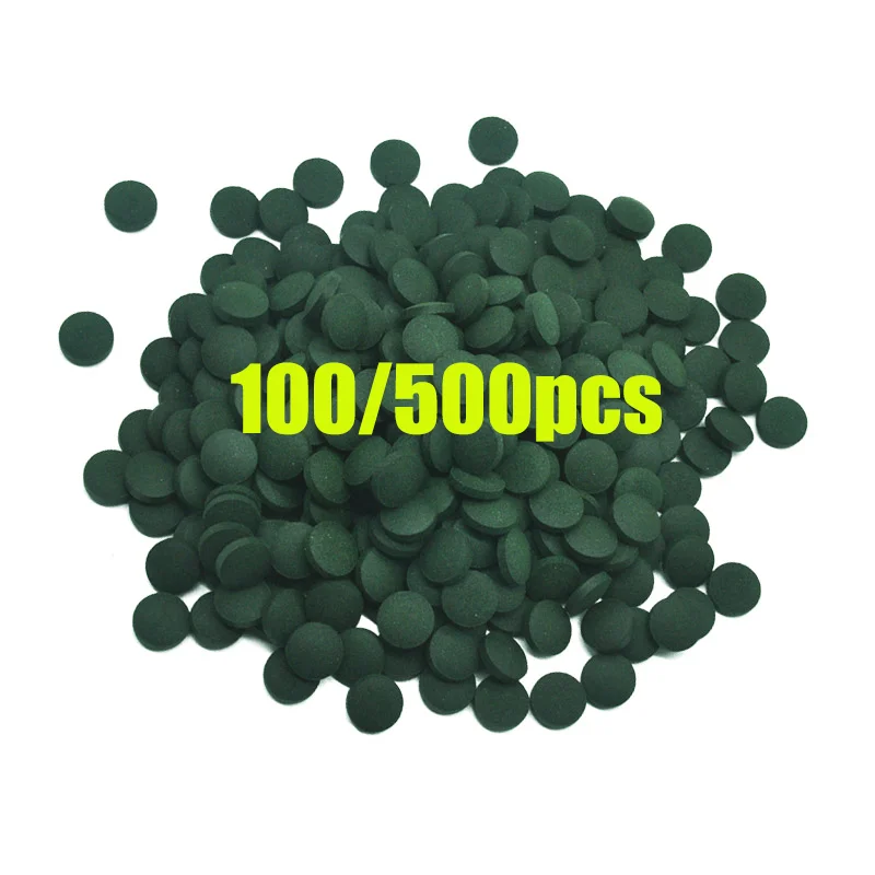 100pcs High Purity Spirulina T - Aquarium Fish Holiday Food review and price