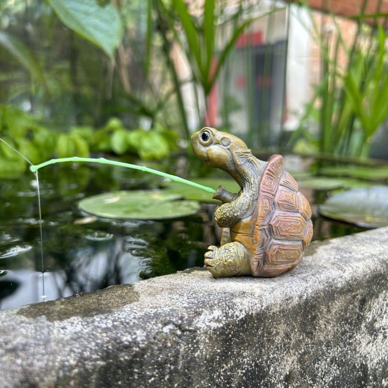 Turtle fishing fish tank aquar - Aquarium Fish Breeding review and price