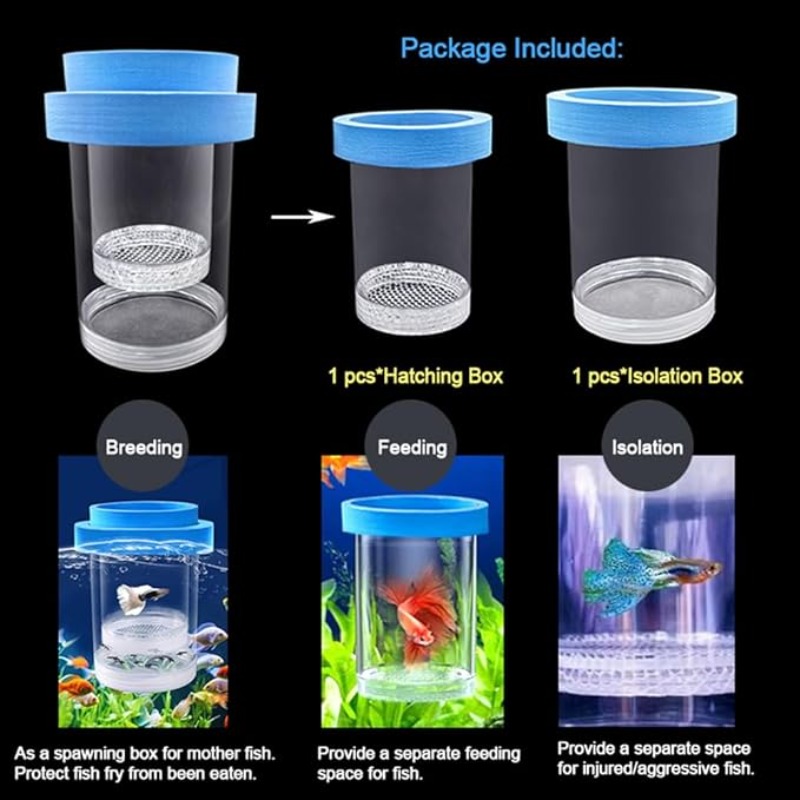 Floating Fish Breeding Isolati - Aquarium Fish Betta review and price