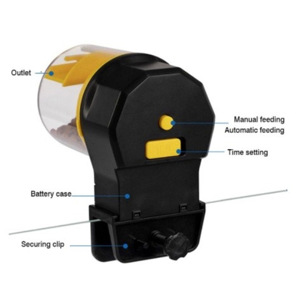 Automatic fish tank feeder int - Aquarium Fish Auto Feeder review and price
