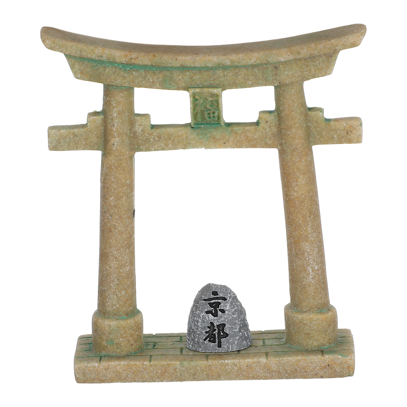 Tiny Japanese Torii Gate Resin - Aquarium Fish Japanese review and price