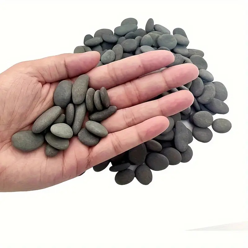 20Pcs Natural River Rocks Smoo - Aquarium Fish Fishing review and price