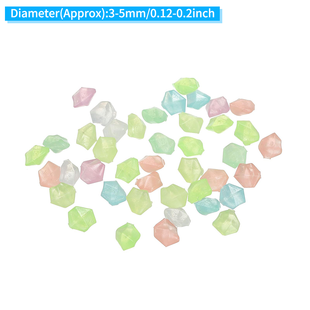 1000Pcs Luminous Sand Glow In  - Aquarium Fish Fishing review and price