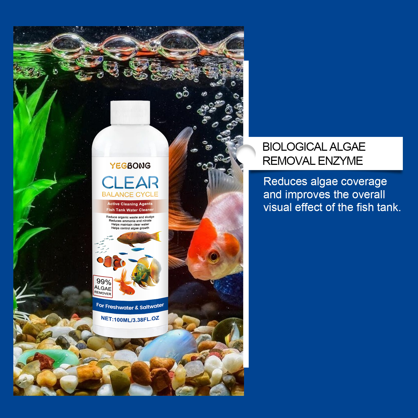 Aquarium Water Clarifier 100ml - Aquarium Fish Breeding review and price