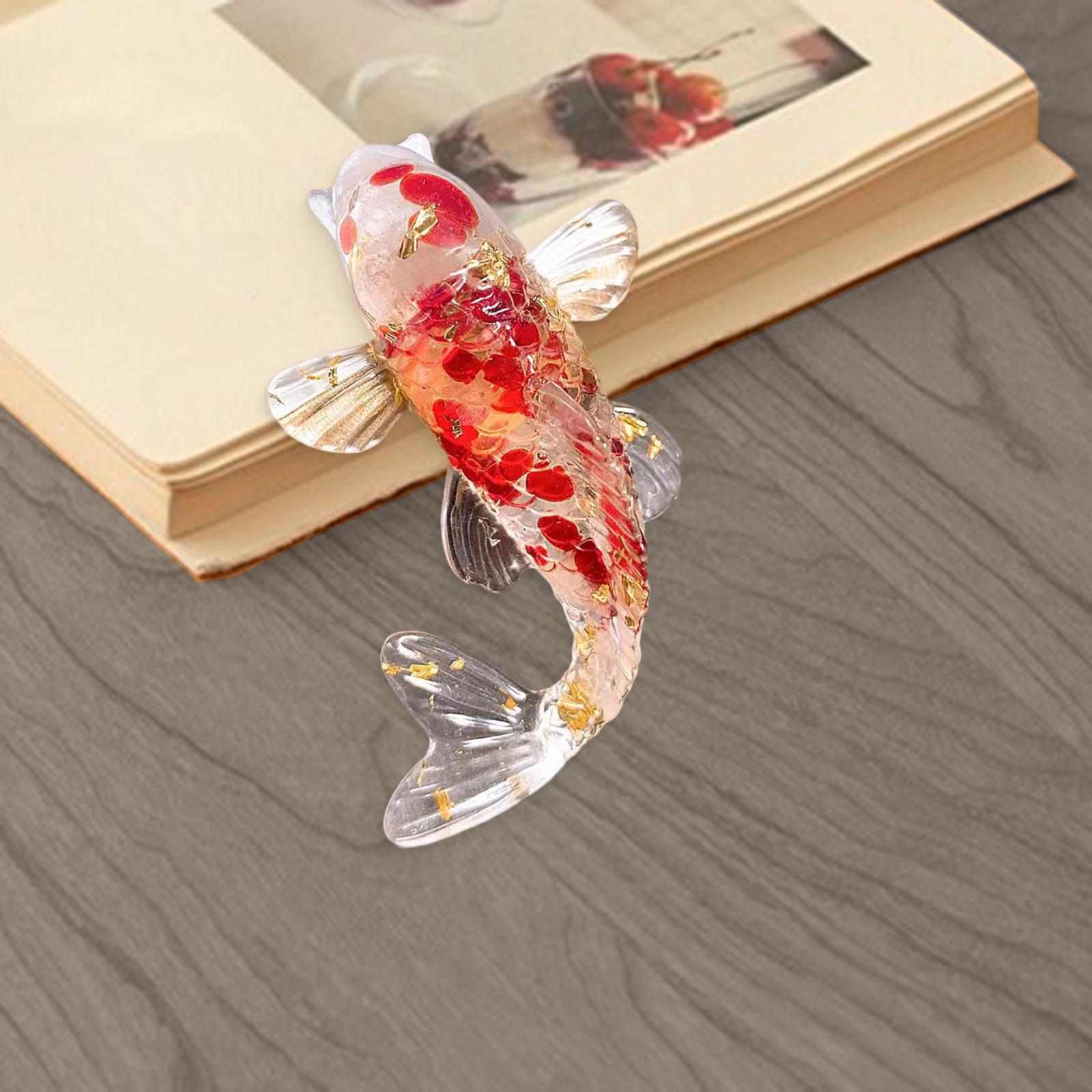 Realistic Koi Fish Sculpture R - Aquarium Fish Japanese review and price