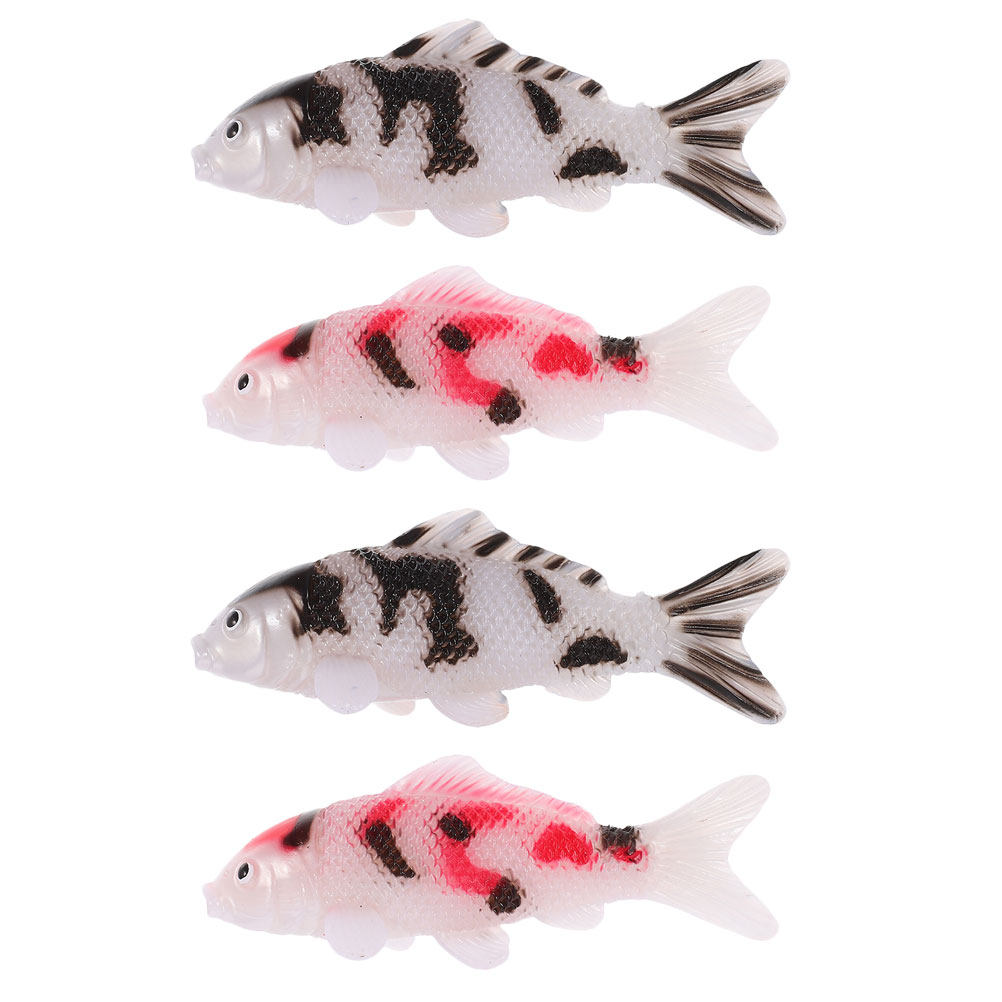 4Pcs Vibrant Koi Fish Aquarium - Aquarium Fish Japanese review and price