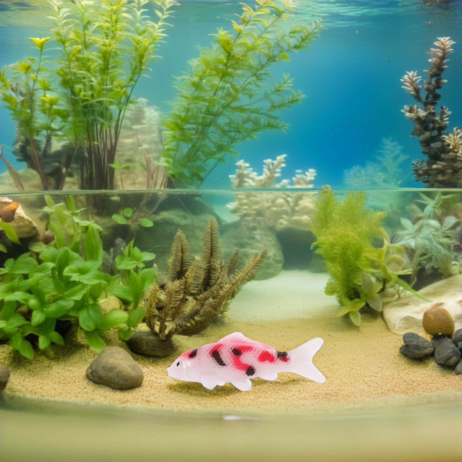 4Pcs Vibrant Koi Fish Aquarium - Aquarium Fish Japanese review and price