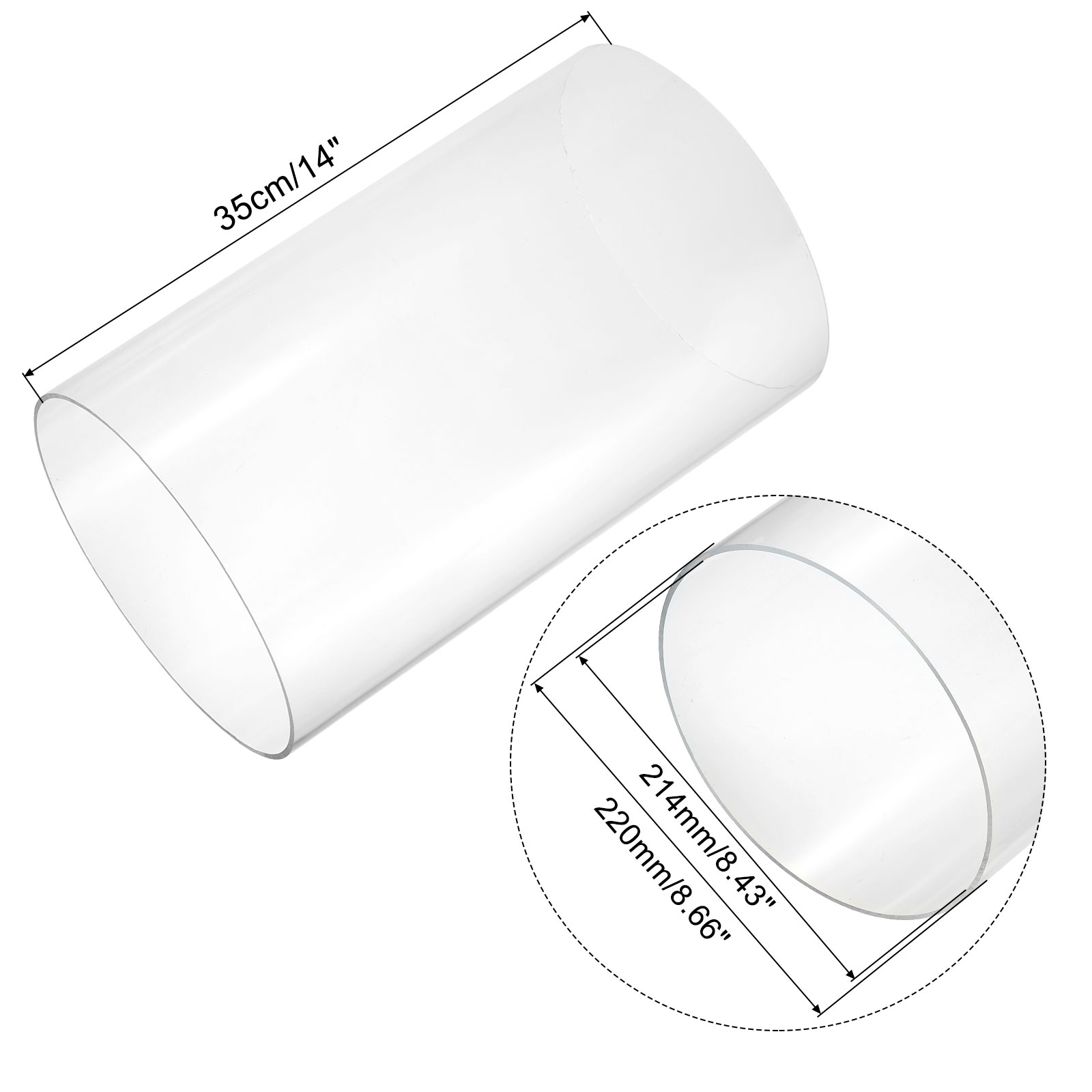 350mm Transparent Acrylic Aqua - Aquarium Fish Breeding review and price