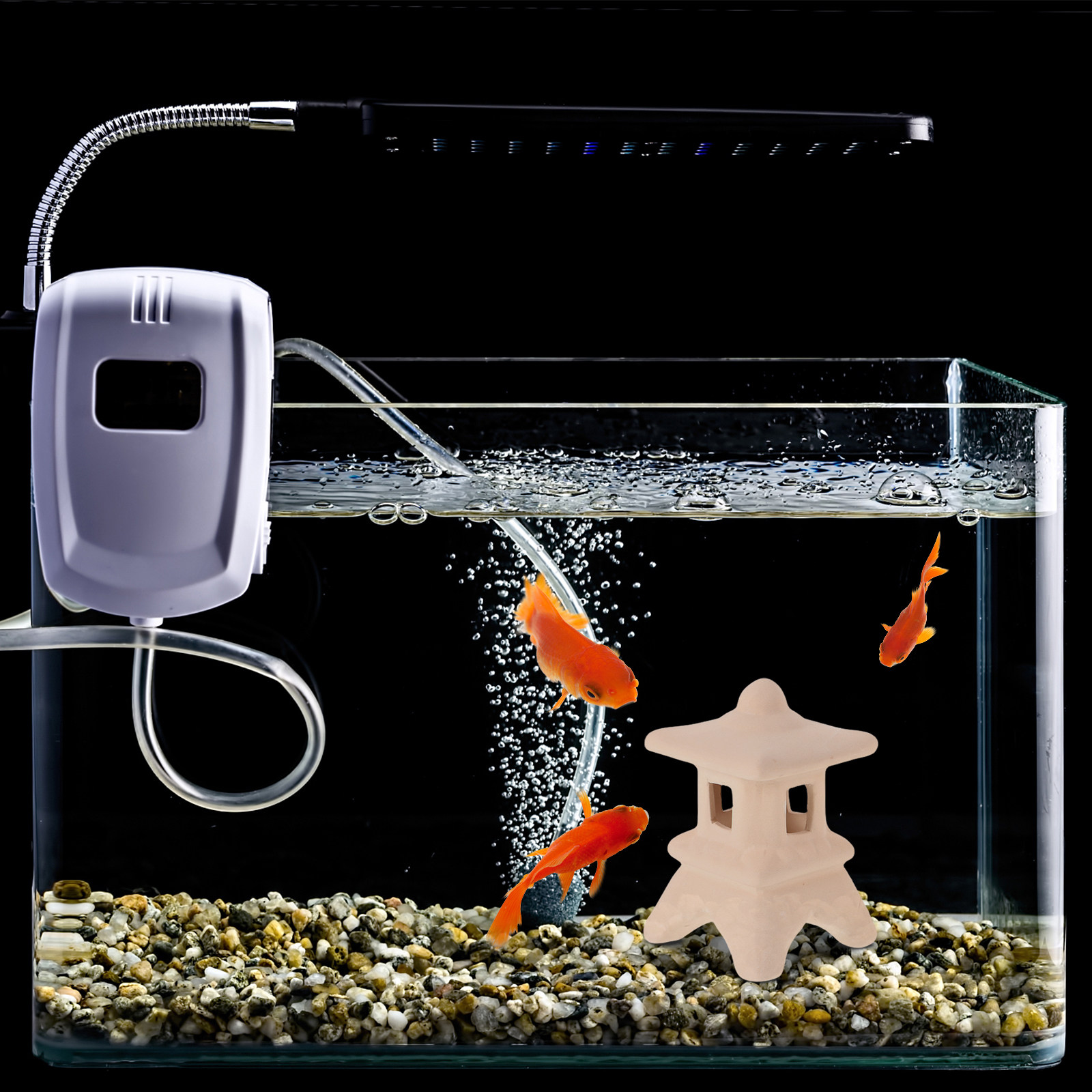 2Pcs Ceramic Fish Tank Decor F - Aquarium Fish Japanese review and price