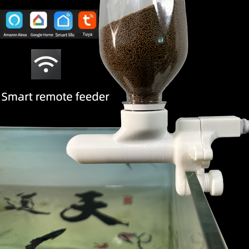 Fish tank feeder Mobile phone  - Aquarium Fish Auto Feeder review and price