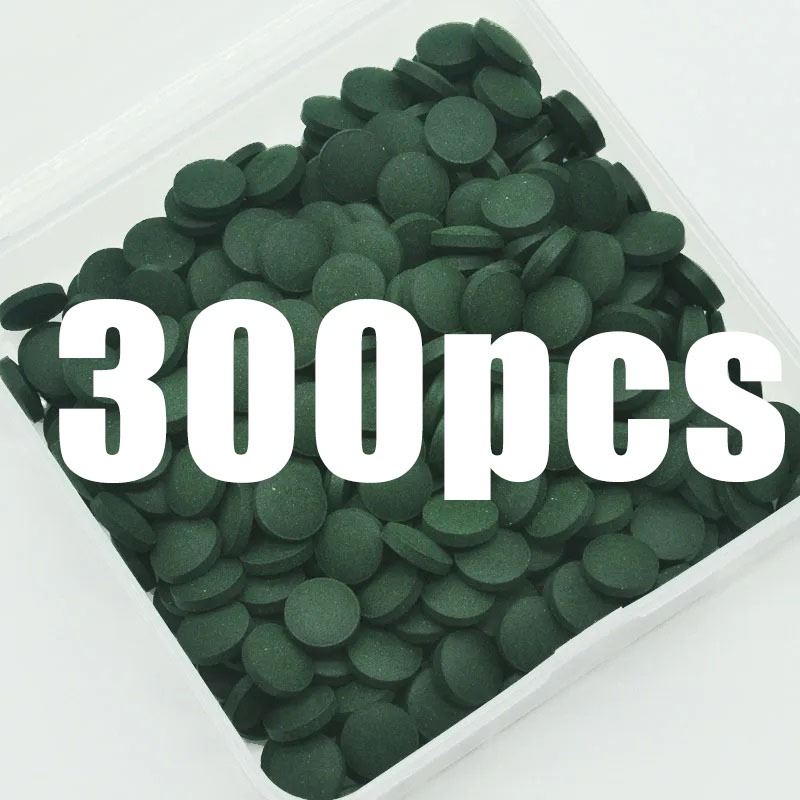 50-300Pcs High Purity Spirulin - Aquarium Fish Holiday Food review and price