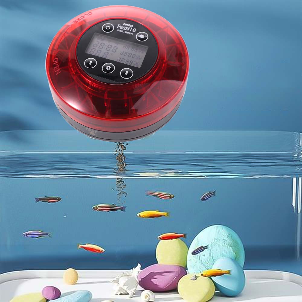 with Timer Fish Auto Feeder LC - Aquarium Fish Auto Feeder review and price