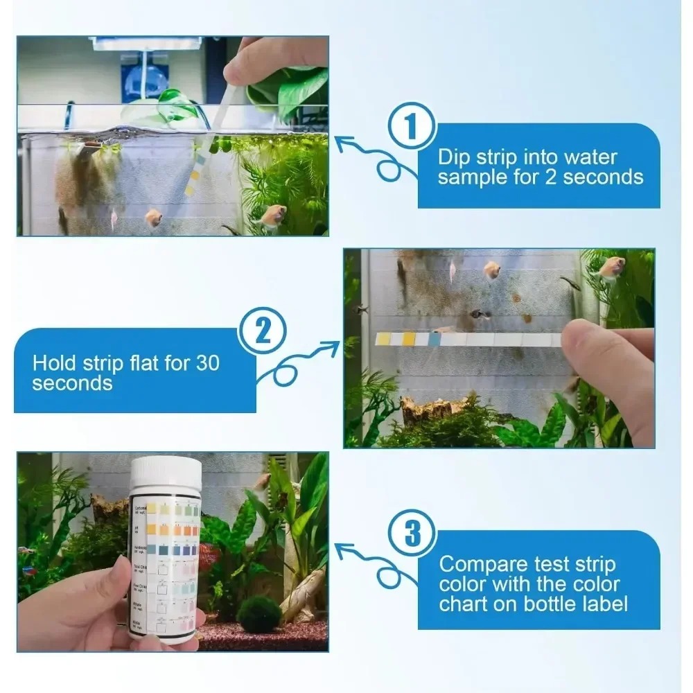 Aquarium Test Strip  PH Qualit - Aquarium Fish Breeding review and price