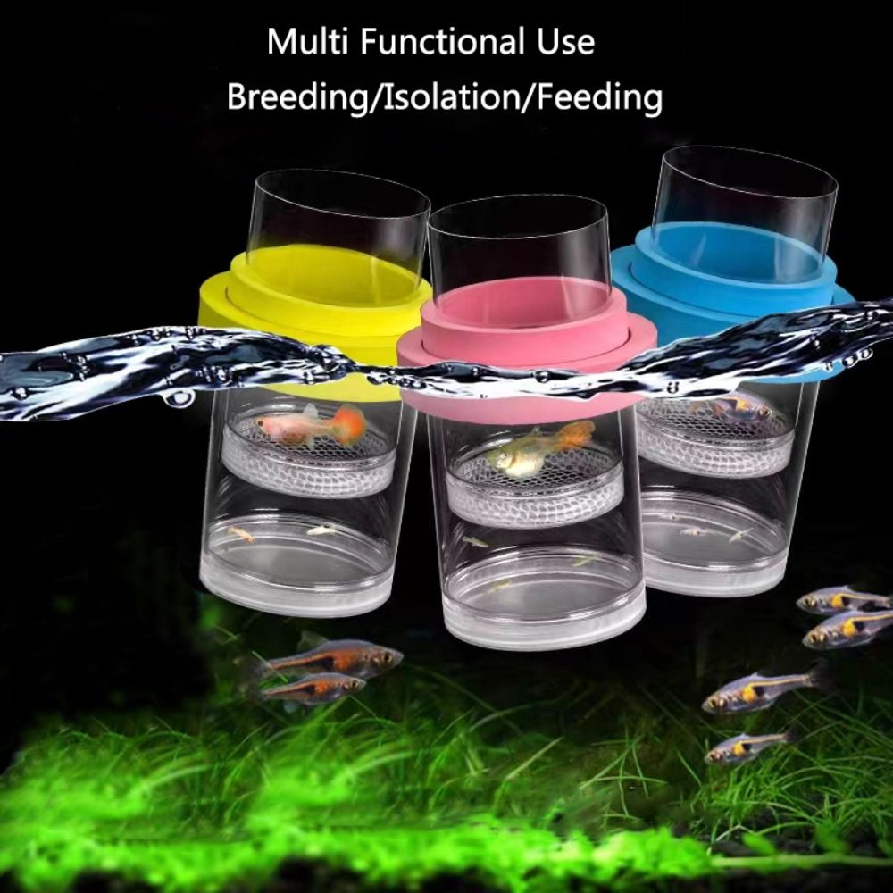 Plastic Floating Fish Breeding - Aquarium Fish Auto Feeder review and price