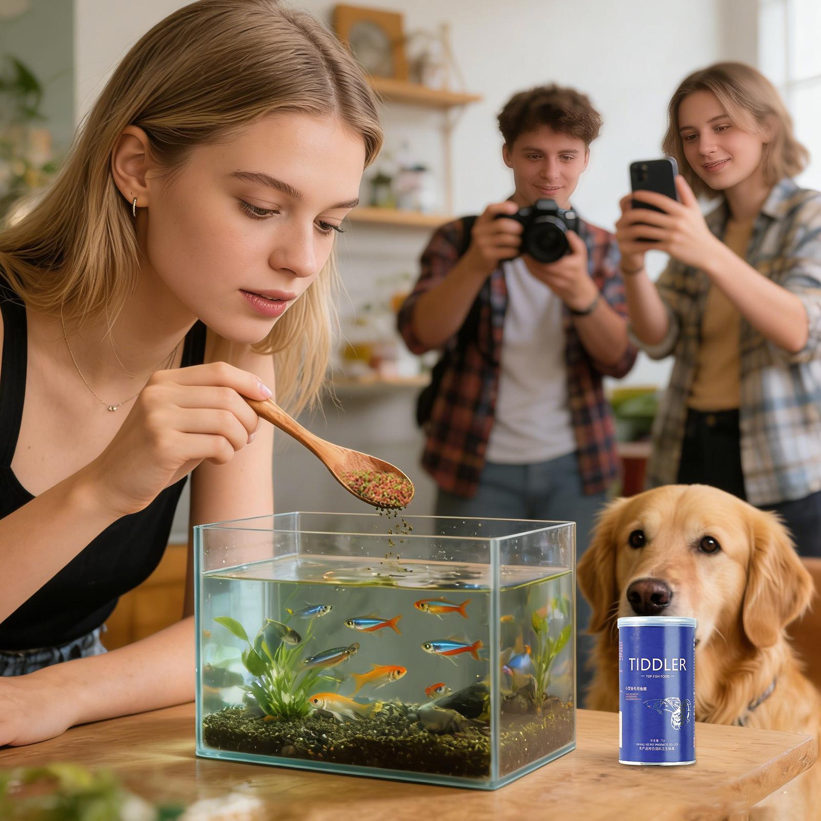 Fish Food Aquarium Feed Small  - Aquarium Fish Betta review and price
