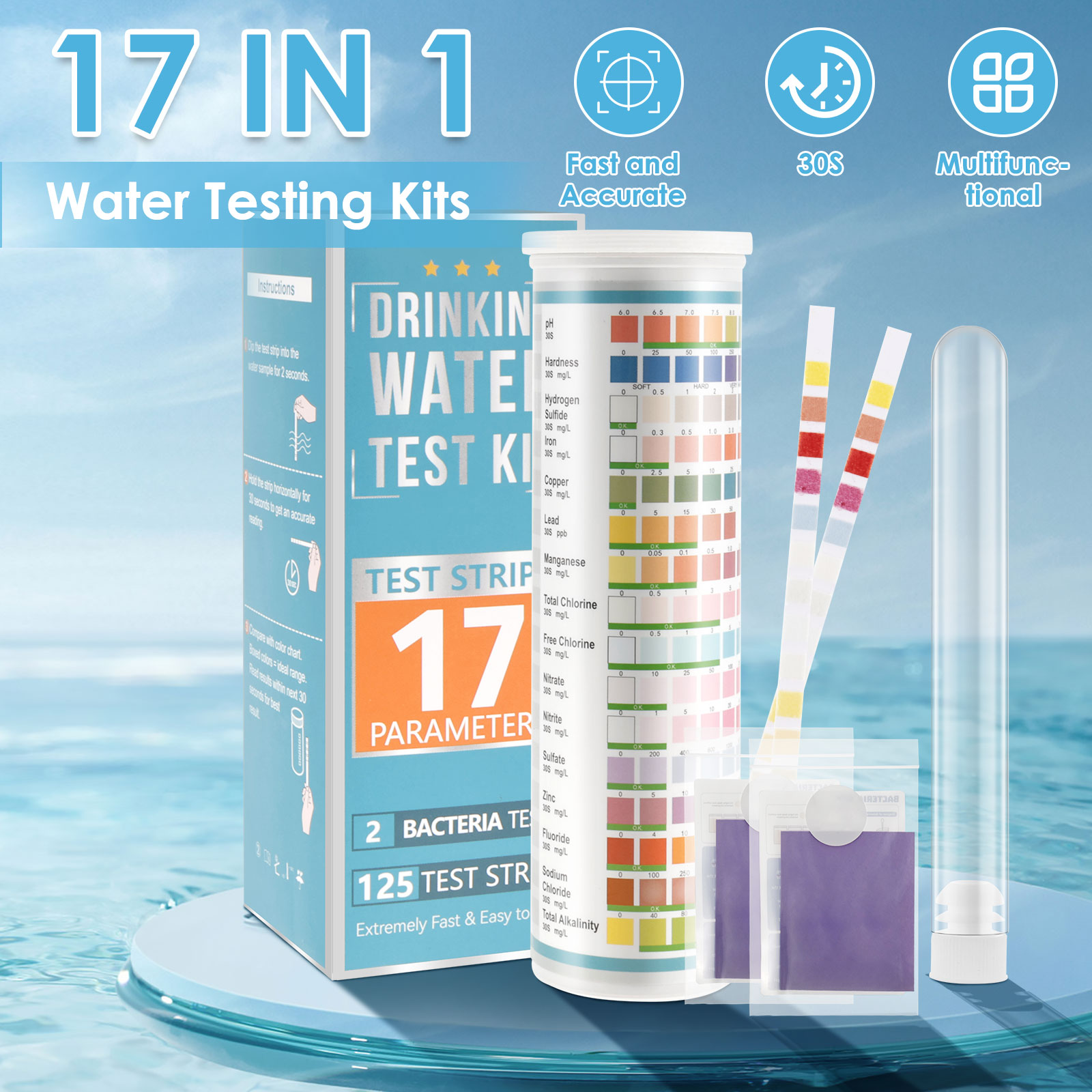 5-17 in 1 Aquarium Test Strips - Aquarium Fish Breeding review and price