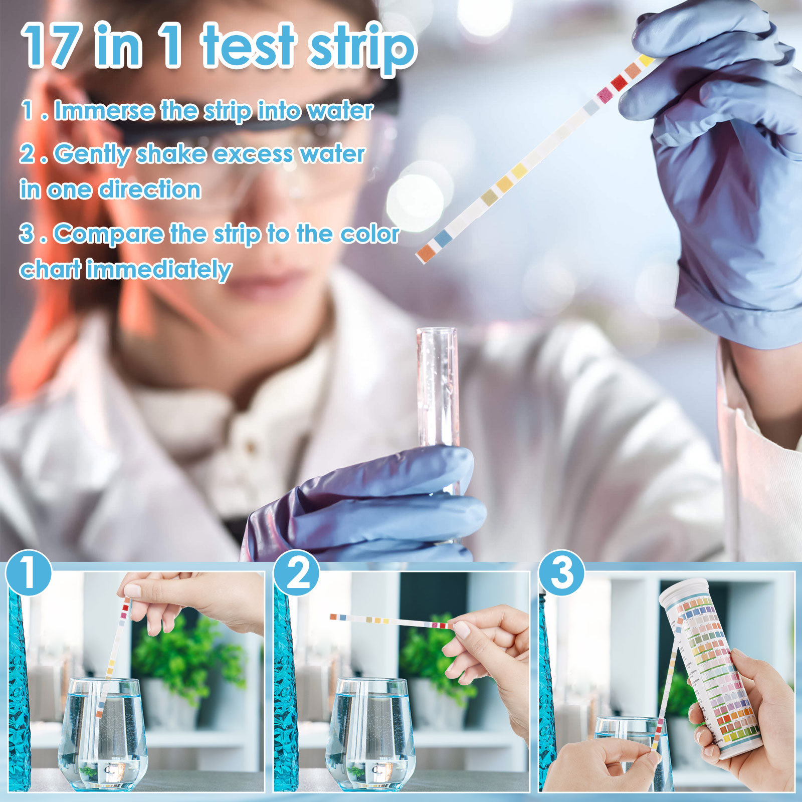 5-17 in 1 Aquarium Test Strips - Aquarium Fish Breeding review and price