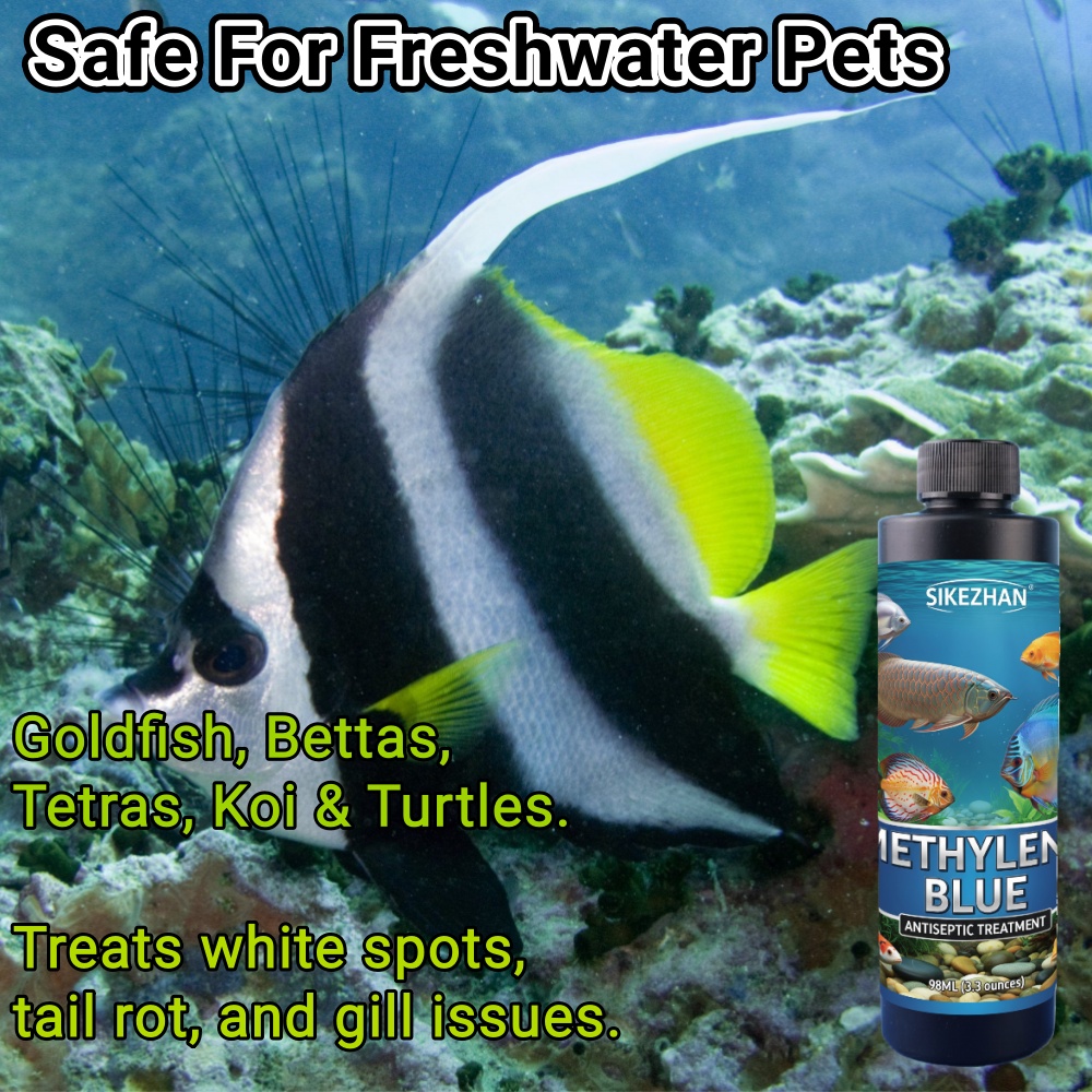 SIKEZHAN Pure Methylene Blue S - Aquarium Fish Betta review and price