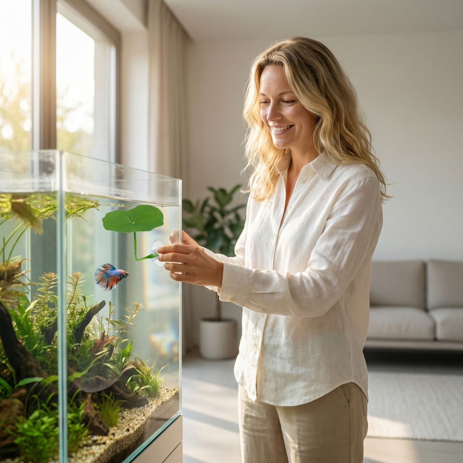 Aquarium Decoration Artificial - Aquarium Fish Betta review and price