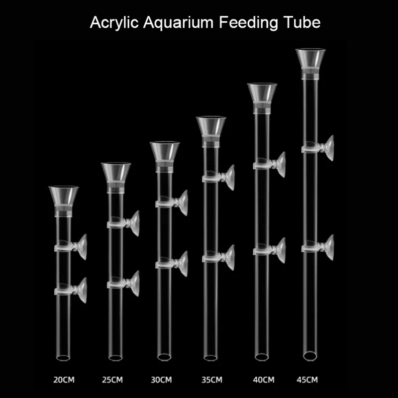Acrylic Aquarium Feeder Tube D - Aquarium Fish Holiday Food review and price