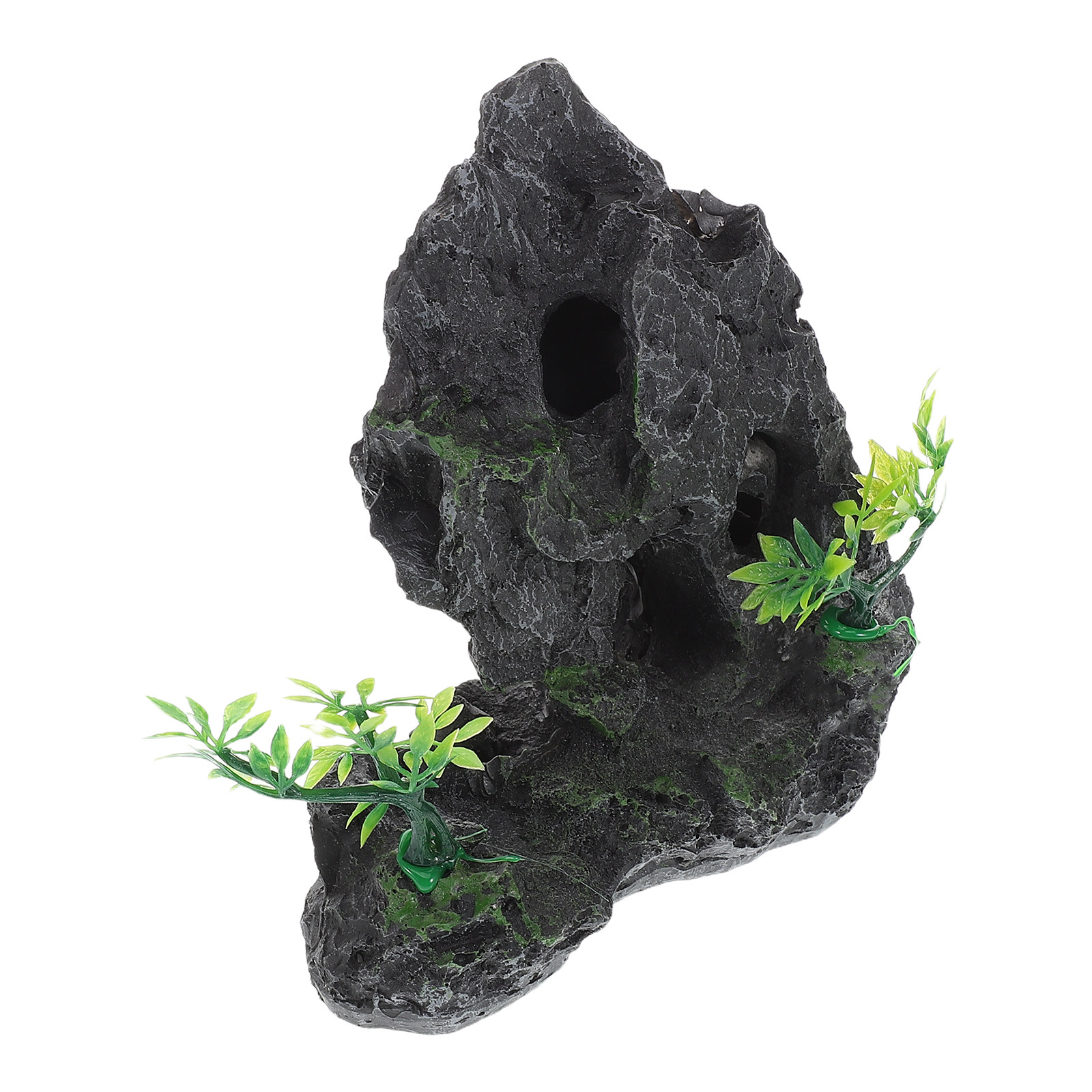 Large Resin Mountain Aquarium  - Aquarium Fish Japanese review and price